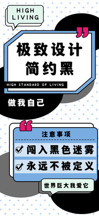 极致设计简约黑
