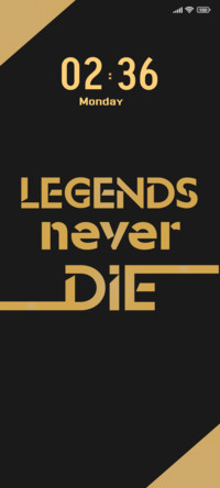 Legends Never Die