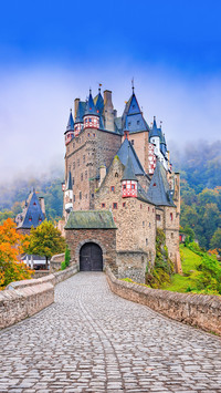 Eltz Castle or Burg Eltz, Medieval castle, Germany