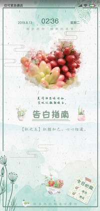 多肉物语多锁屏