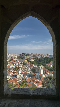 View of lisbon portugal