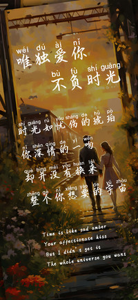 唯独爱你不负时光