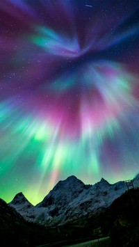 Norwegian aurora borealis