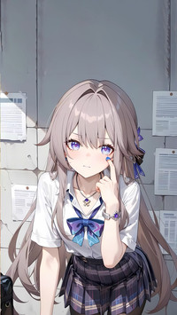 双色少女的反差时刻