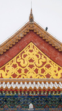 雪落故宫