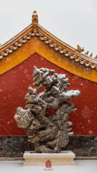 雪落故宫