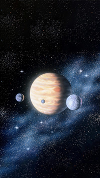 木星唯美似“星空”？