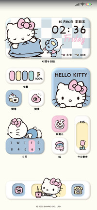 凯蒂猫奶油新拟态