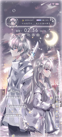 星河月光情侣