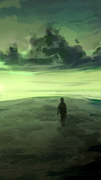 Between heaven and earth