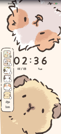 Big face cute ball