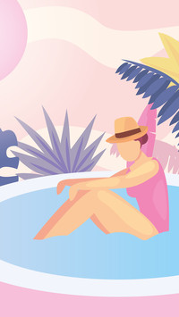海边夏日-拍信图库