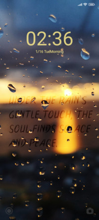 Rainy days