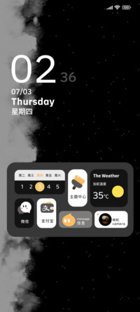 黑色简约