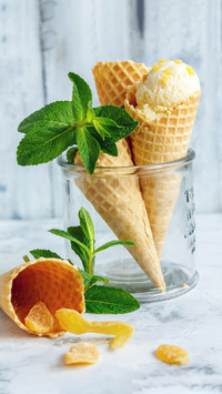 Learn to make ice cream in summer 87
