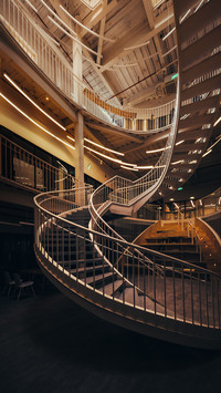 Indoor Spiral Staircase