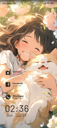 Girls and Cats