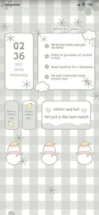 Winter plan