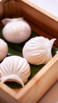 爽滑鲜香的虾饺