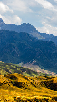 Road scenery in xinjiang