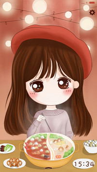 萌星球 小薇叫你吃火锅（多锁屏）