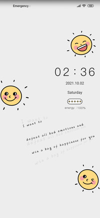 Happy little sun
