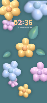 3D lovely flowers
