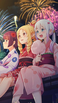 烟花盛放