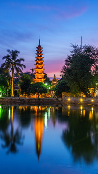 Zhenguo temple in vietnam