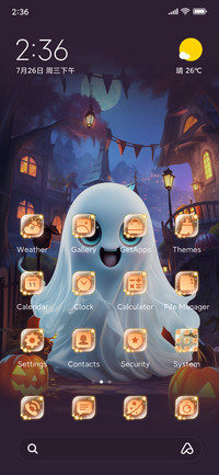 Halloween ghost