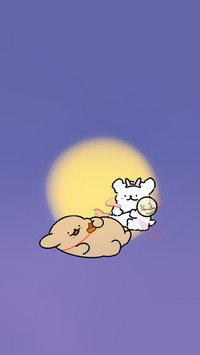 这个中秋 修狗陪你赏月