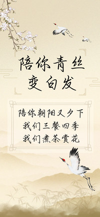 陪你青丝变白发