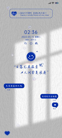 克莱因蓝多图文字