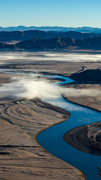 The winter charm of aba grassland