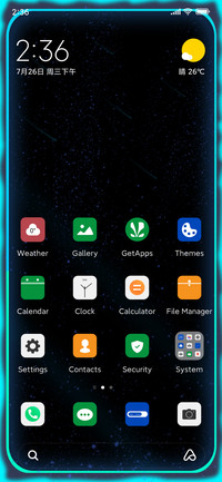 starry sky