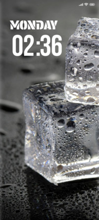 ice cubes