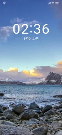 蓝色海 风景 简约