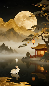 中秋节-锐景创意