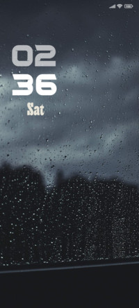 Rainy Window