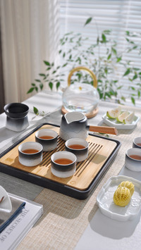 Drinking tea should be light rather than strong