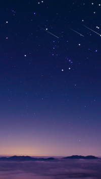 夕霞繁星
