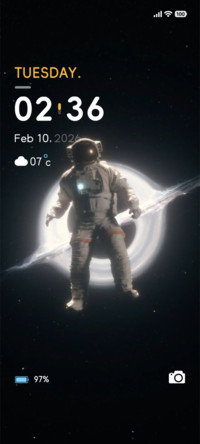 深邃星空 桌面联动