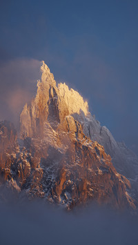 滑雪胜地勃朗峰