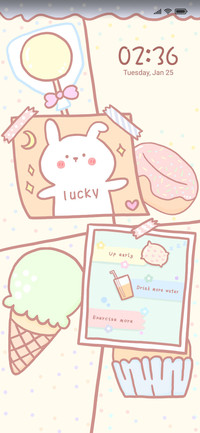 Cute bunny notes