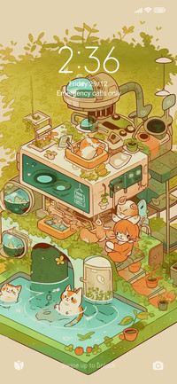 Cat pool