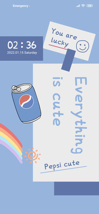 Hand-painted cans