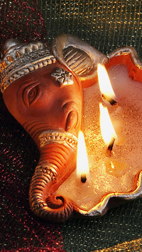 India-Decorative diya