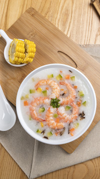 Delicious and nutritious seafood Congee 95