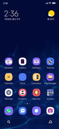 Blue ocean