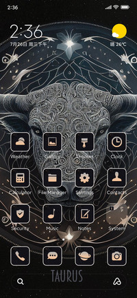 Zodiac taurus